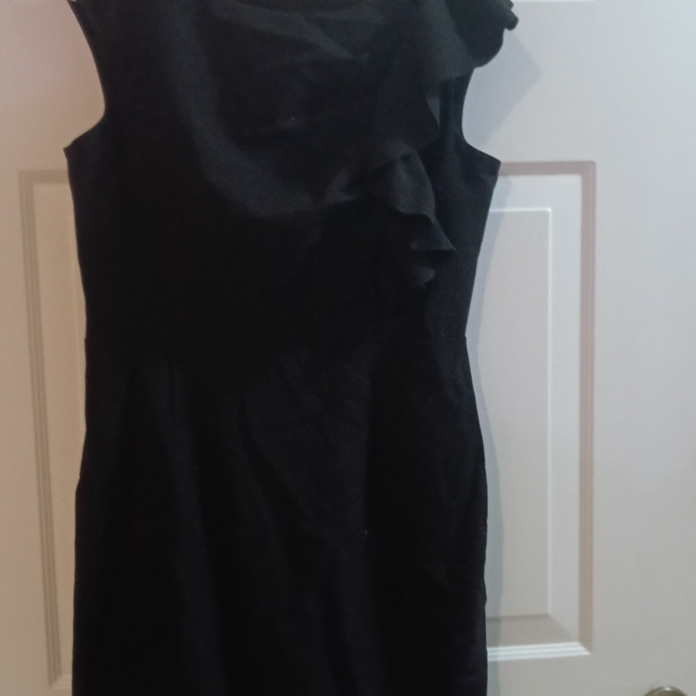 Calvin Klein One Shoulder Black Dress